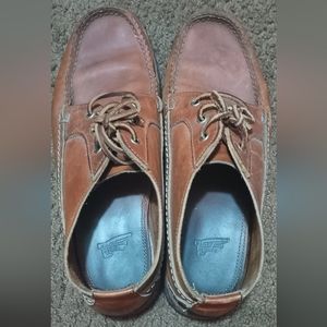 Red Wing Soft Leather Gum Sole Lace Up Shoes 10.5 E